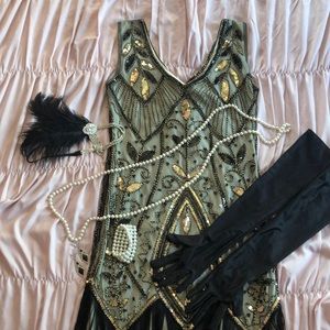 Great Gatsby Costume SET